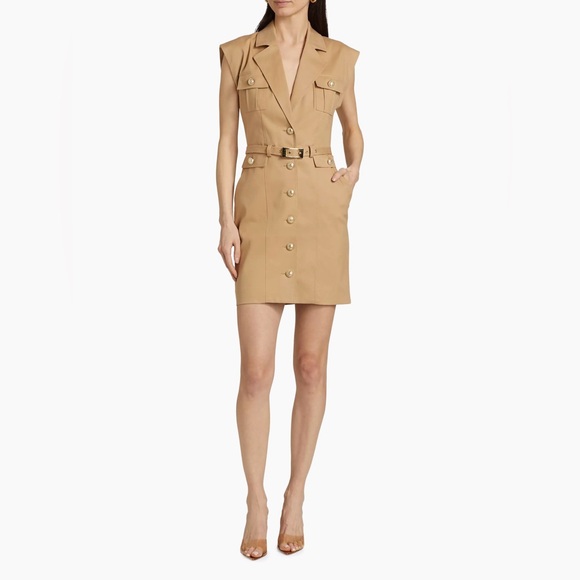 Generation Love Dresses & Skirts - GENERATION LOVE Biel Dress Safari Military Style Taupe Size 2 NWOT $385 MSRP